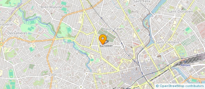 localisation de l'entreprise FINANCIERE LUCE à NANTES