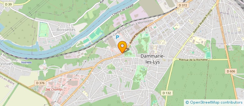 localisation de l'entreprise FINANCIERE LUCIEN DEVOISSELLE OU F.L.D à DAMMARIE-LES-LYS