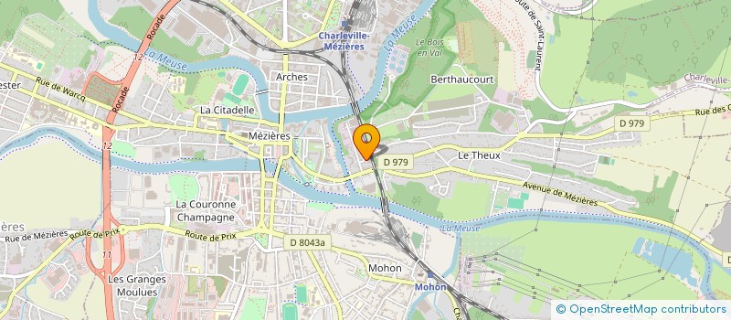 localisation de l'entreprise FINANCIERE M.Y à CHARLEVILLE-MEZIERES
