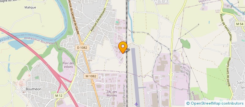 localisation de l'entreprise FINANCIERE M4  L'HOPITAL-LE-GRAND