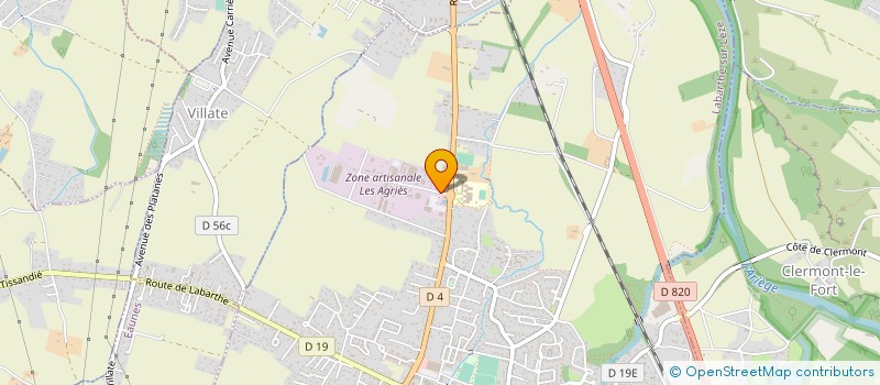 localisation de l'entreprise FINANCIERE MAESTRELLO à LABARTHE-SUR-LEZE