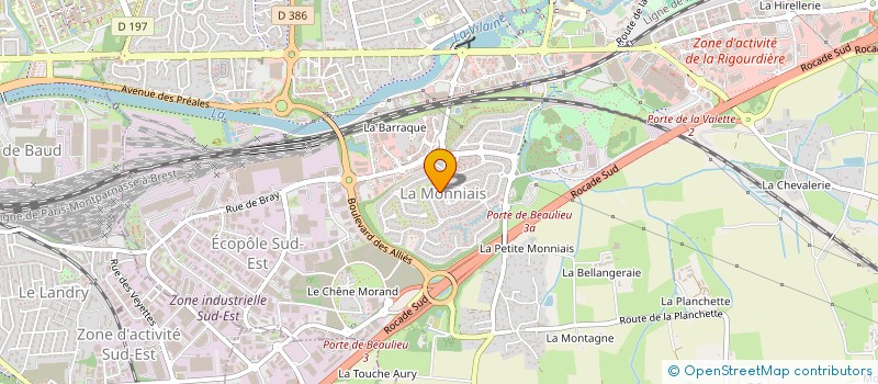 localisation de l'entreprise FINANCIERE MALO à CESSON-SEVIGNE