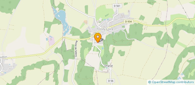 localisation de l'entreprise FINANCIERE MARET  TROSLY-LOIRE