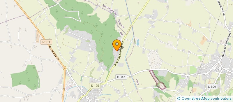 localisation de l'entreprise FINANCIERE MARIUSSE  MONTOISON