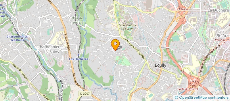 localisation de l'entreprise FINANCIERE MARNEZ  ECULLY