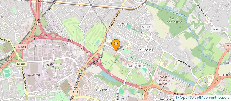 localisation de l'entreprise FINANCIERE MARTIN IBLED à VILLENEUVE-D'ASCQ