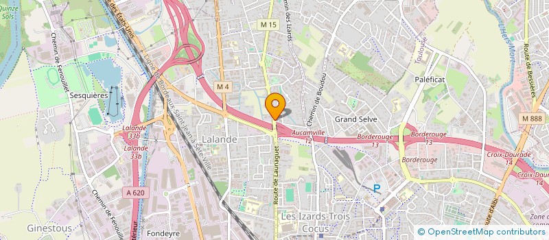 localisation de l'entreprise FINANCIERE MATARIN  TOULOUSE