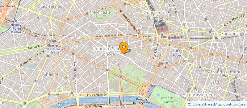localisation de l'entreprise FINANCIERE MATIGNON à PARIS