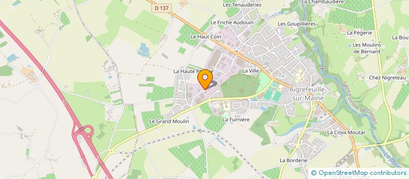 localisation de l'entreprise FINANCIERE MEAUNET à LA PLANCHE