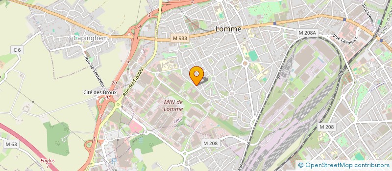 localisation de l'entreprise FINANCIERE MERZKANE à LILLE