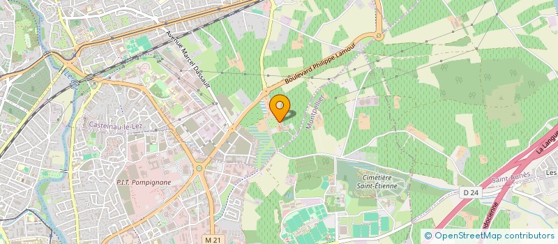 localisation de l'entreprise FINANCIERE MESTRE à CASTELNAU-LE-LEZ