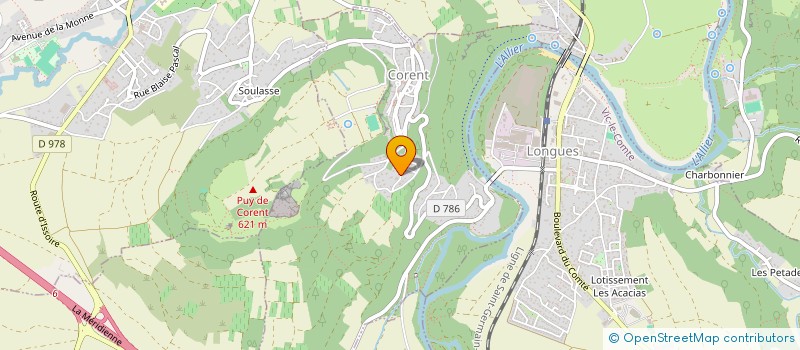 localisation de l'entreprise FINANCIERE MIGUET PIRIOU  CORENT