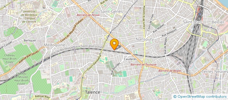 localisation de l'entreprise FINANCIERE MIIMMO  TALENCE