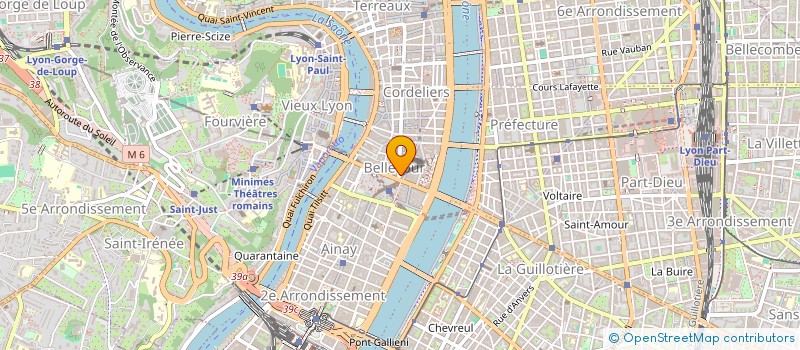 localisation de l'entreprise FINANCIERE MOJOVIDA à LYON
