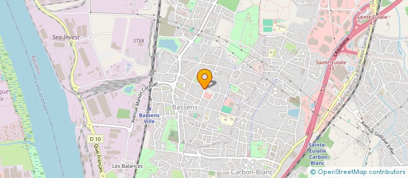 localisation de l'entreprise FINANCIERE MONDESIR  BASSENS