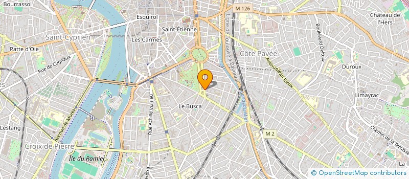 localisation de l'entreprise FINANCIERE MONTSABERT ET ENFANTS  TOULOUSE