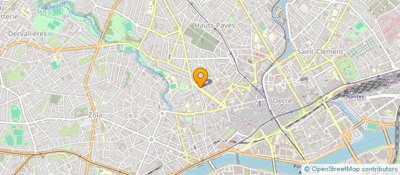 localisation de l'entreprise FINANCIERE MOSWO à NANTES