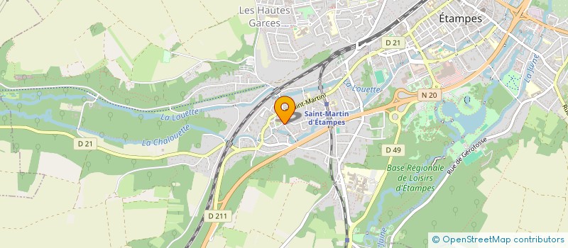 localisation de l'entreprise FINANCIERE MOUNOURY à LA FORET-SAINTE-CROIX