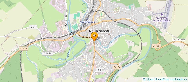 localisation de l'entreprise FINANCIERE MOUROT  NEUFCHATEAU