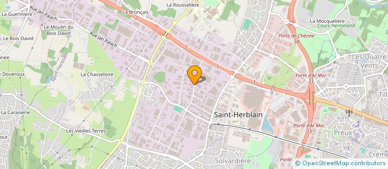 localisation de l'entreprise FINANCIERE MTB à SAINT-HERBLAIN