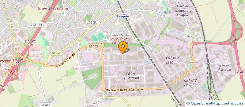 localisation de l'entreprise FINANCIERE NC à LESQUIN