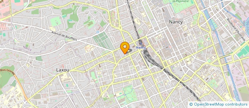 localisation de l'entreprise FINANCIERE NG  NANCY