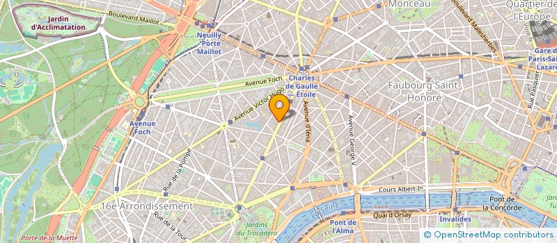 localisation de l'entreprise FINANCIERE NME  PARIS