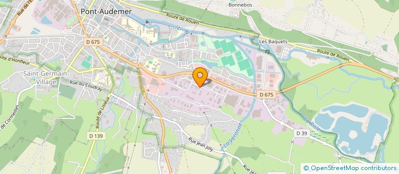 localisation de l'entreprise FINANCIERE NOR STICK SA à PONT-AUDEMER