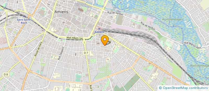 localisation de l'entreprise FINANCIERE NORD PICARDIE à AMIENS