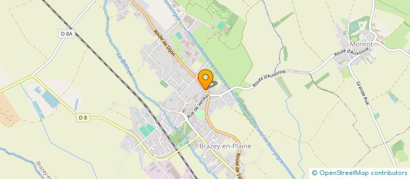 localisation de l'entreprise FINANCIERE O.P.L.  ASSAS