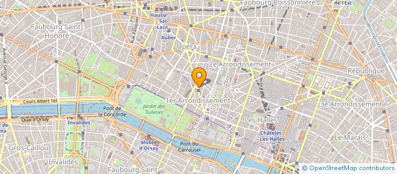 localisation de l'entreprise FINANCIERE OLIAS. GROUPE LIBERTE à PARIS