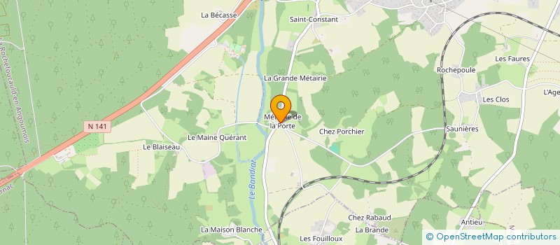 localisation de l'entreprise FINANCIERE P.R. à LA ROCHEFOUCAULD-EN-ANGOUMOIS