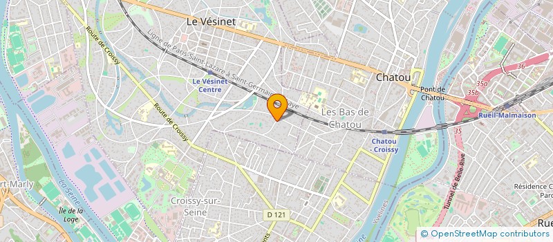 localisation de l'entreprise FINANCIERE PAGES à LE VESINET