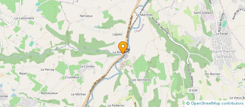 localisation de l'entreprise FINANCIERE PARET à SAVIGNY