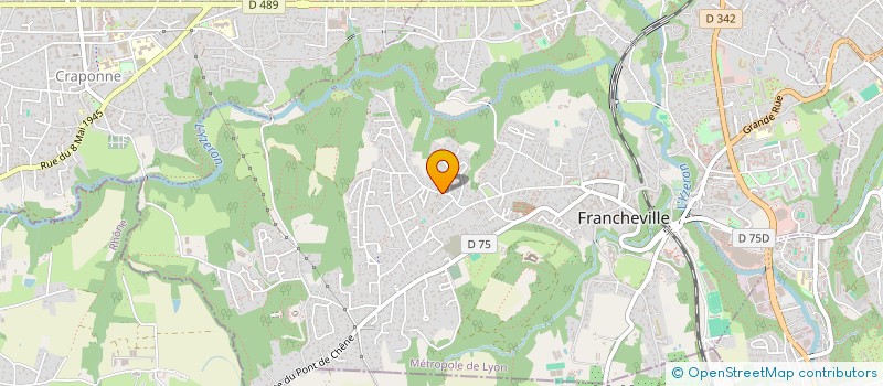 localisation de l'entreprise FINANCIERE PARTYPRIS  FRANCHEVILLE