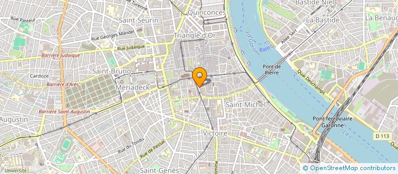 localisation de l'entreprise FINANCIERE PASTEUR à BORDEAUX