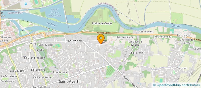 localisation de l'entreprise FINANCIERE PATRICK BEAU  TOURS