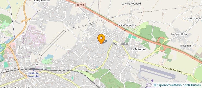 localisation de l'entreprise FINANCIERE PATRICK CHAUVIGNE à LA BAULE-ESCOUBLAC