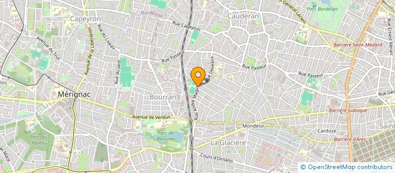 localisation de l'entreprise FINANCIERE PAUS'K  BORDEAUX