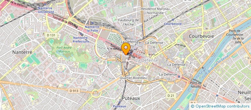 localisation de l'entreprise FINANCIERE PAX à SAINT-OUEN-SUR-SEINE