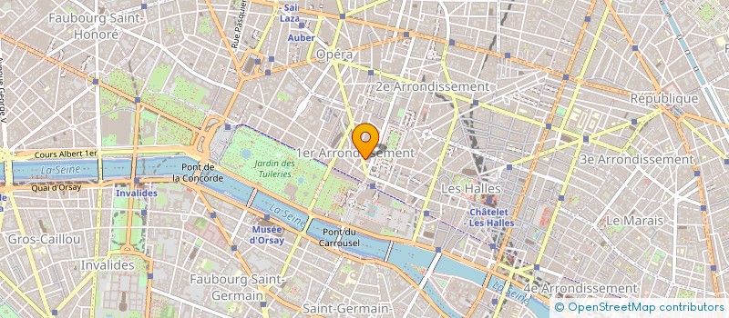 localisation de l'entreprise FINANCIERE PB à PARIS