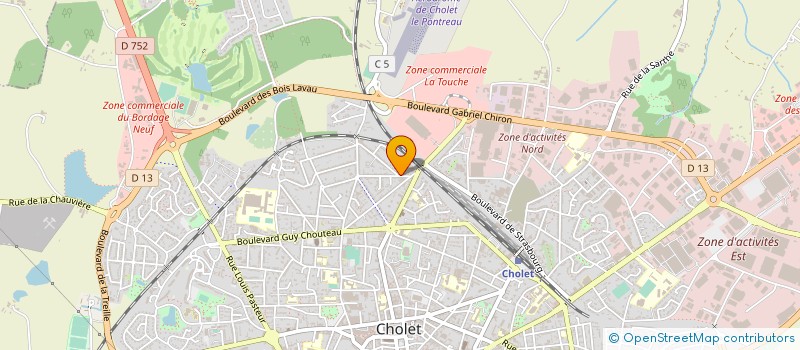 localisation de l'entreprise FINANCIERE PELLETREAU à BREST