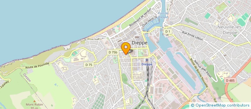 localisation de l'entreprise FINANCIERE PEREIRA CRISTINA à DIEPPE