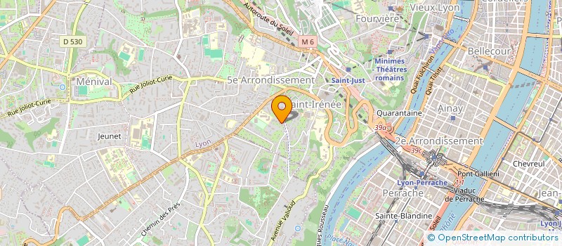 localisation de l'entreprise FINANCIERE PERON PATRIMOINE  LYON