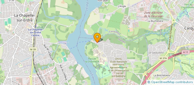 localisation de l'entreprise FINANCIERE PEROU & CO à NANTES