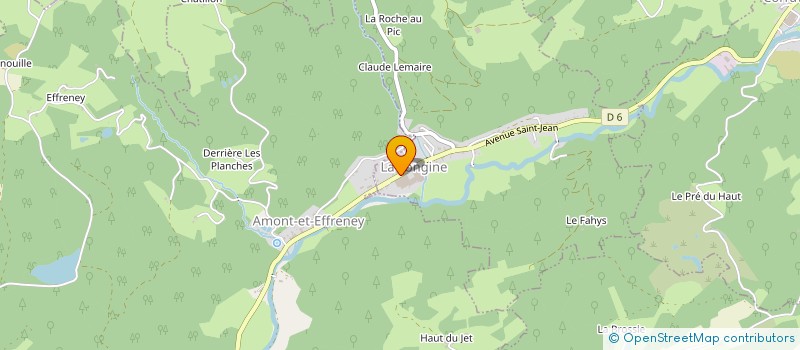 localisation de l'entreprise FINANCIERE PGM  LA LONGINE