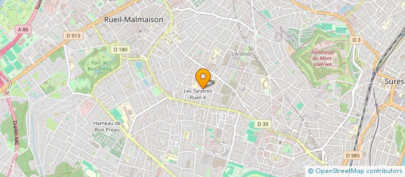 localisation de l'entreprise FINANCIERE PHILIBERT à RUEIL-MALMAISON