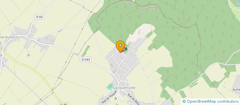 localisation de l'entreprise FINANCIERE PICANT  SACQUENVILLE
