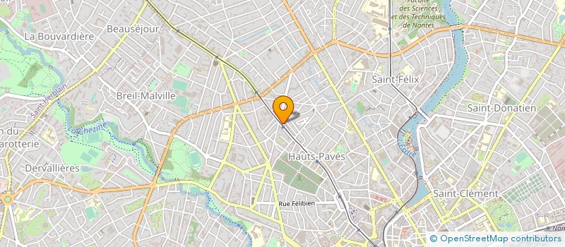 localisation de l'entreprise FINANCIERE PICHELIN à NANTES