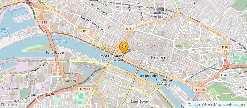 localisation de l'entreprise FINANCIERE PIEPLU à ROUEN